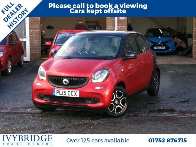2015 15 SMART FORFOUR 1.0 PRIME HATCHBACK 5DR PETROL MANUAL EURO 6 (S/S) (71 PS)