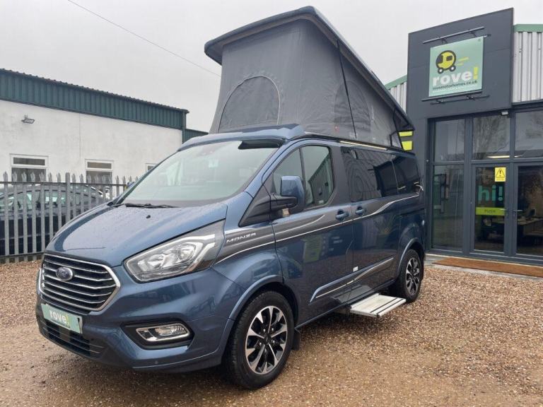 Swift Monza 4 Berth 5 belt rock roll Transit camper pop top