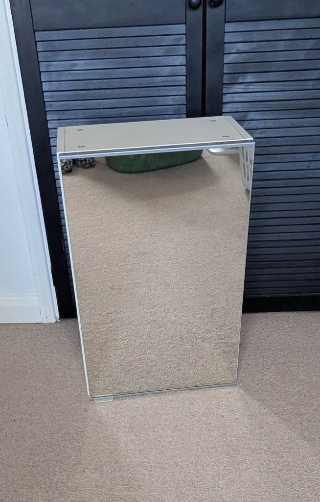 Ikea mirrored bathroom cabinet