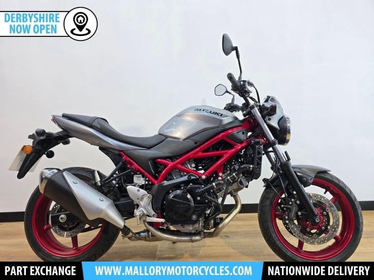 Suzuki SV650 Silver 2020 - ABS, Full Digital Display, Low Mileage