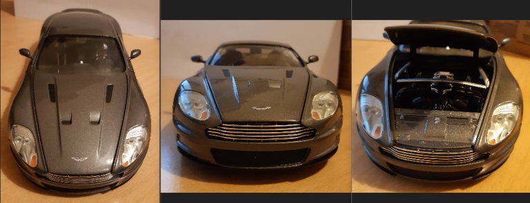 Aston Martin DBS James Bond Scale Model Car