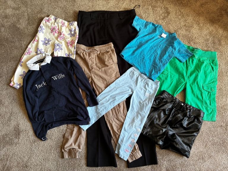 8-Piece Clothing Bundle | Jack Wills, Adidas, Zara, Mountain Warehouse | Mixed Sizes