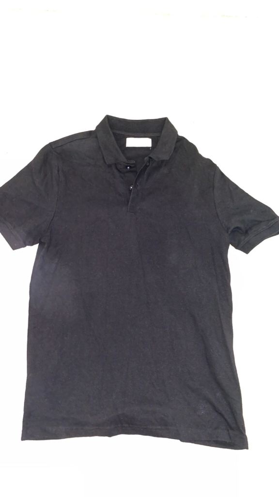 Primark Men's Black Polo Shirt Size XS / Extra Small Regular Fit Great Condition