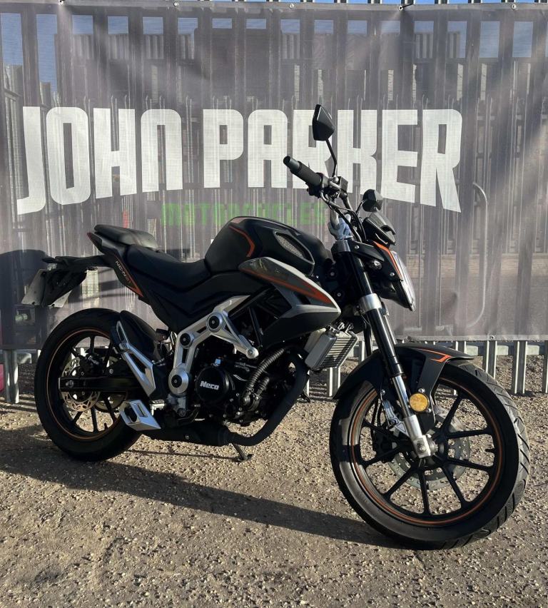 2025 Neco NC-N01 125cc Naked Geared Motorcycle - Learner Friendly - 1332 Miles