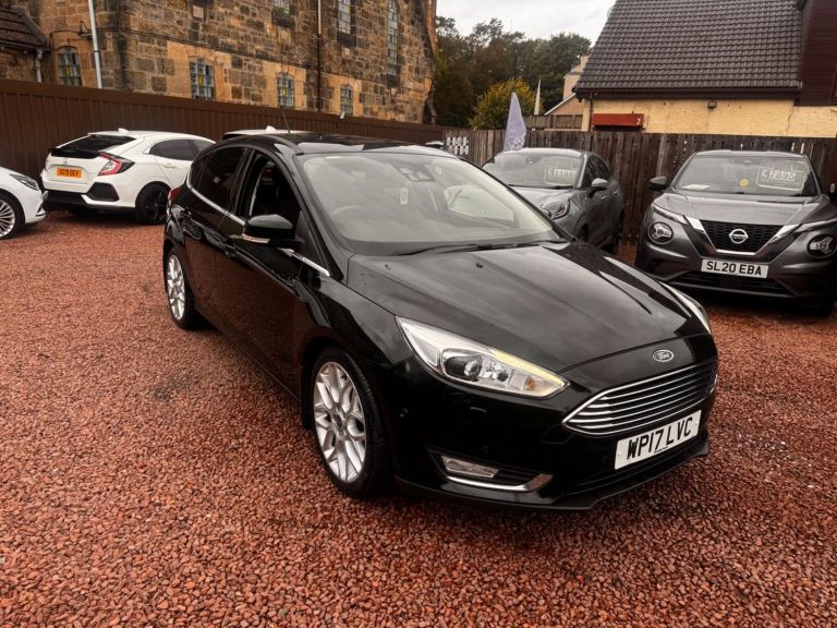 2017 Ford Focus 1.0 EcoBoost 125 Titanium X 5dr HATCHBACK PETROL Manual