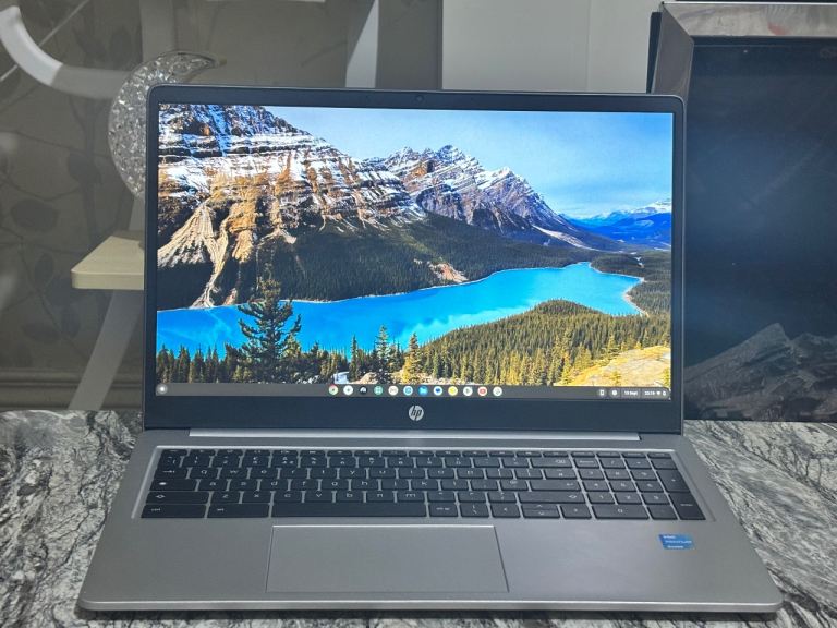 HP Chromebook Laptop – Silver, As Good As New