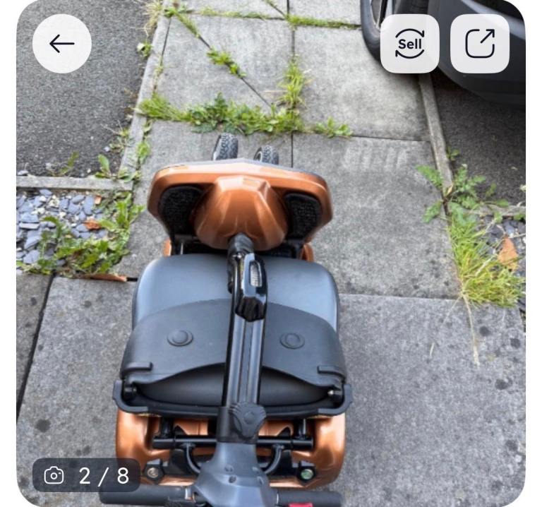 Drive Mobility Scooter – Orange, Good Condition