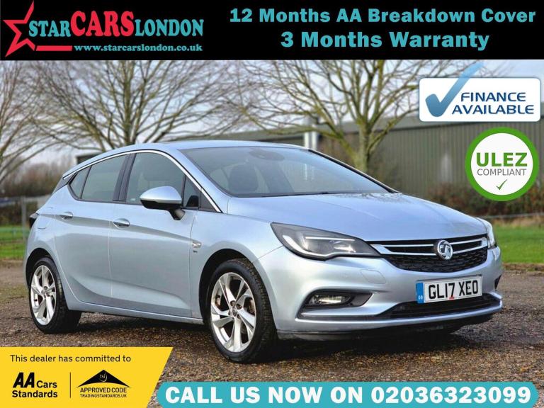 2017 Vauxhall Astra 1.4i Turbo SRi Auto Euro 6 (s/s) 5dr HATCHBACK Petrol Automatic