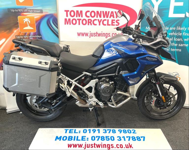 TRIUMPH TIGER 1200 GT PRO, 2022(22), 2 OWNERS, 18,428 MILES, FSH, SUPERB, £9295