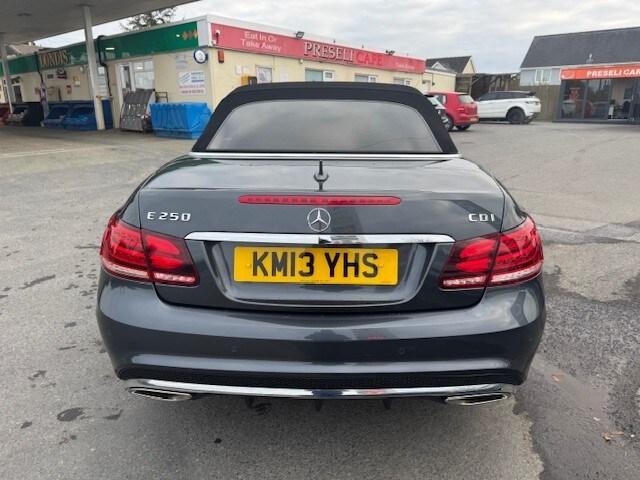 2013 Mercedes-Benz E Class E250 CDI AMG Sport 2dr 7G-Tronic CONVERTIBLE DIESEL Automatic