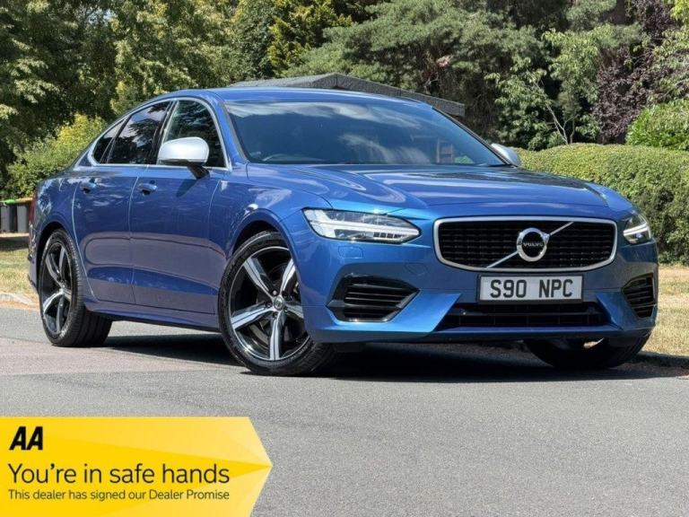2019 Volvo S90 2.0h T8 Twin Engine 10.4kWh R-Design Pro Saloon 4dr Petrol Plug-i
