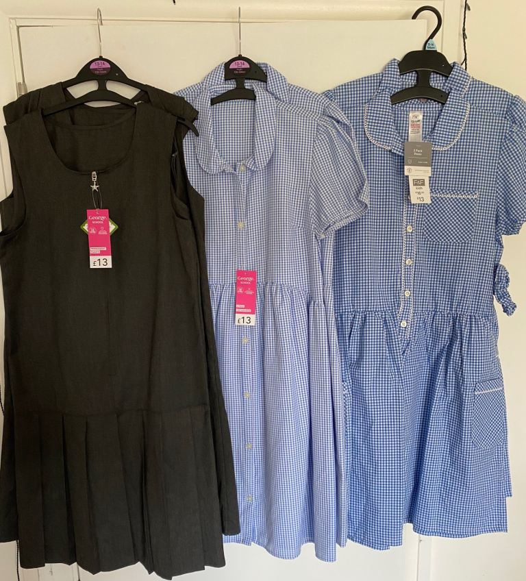 Age 13-14, Two Pinafore Dresses & Four Summer Dresses. Brand New With Labels & Still On Hangers.