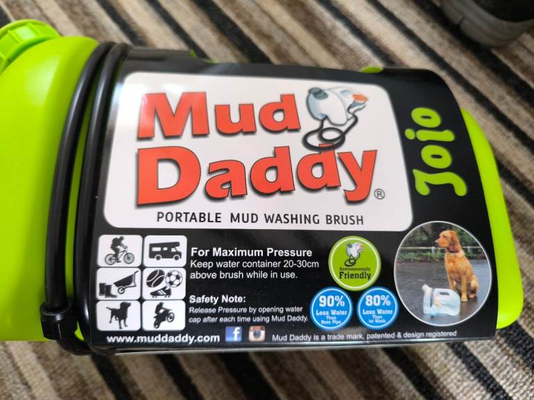 Mud Daddy® Original 5L Manual Pump Portable Pet Washer
