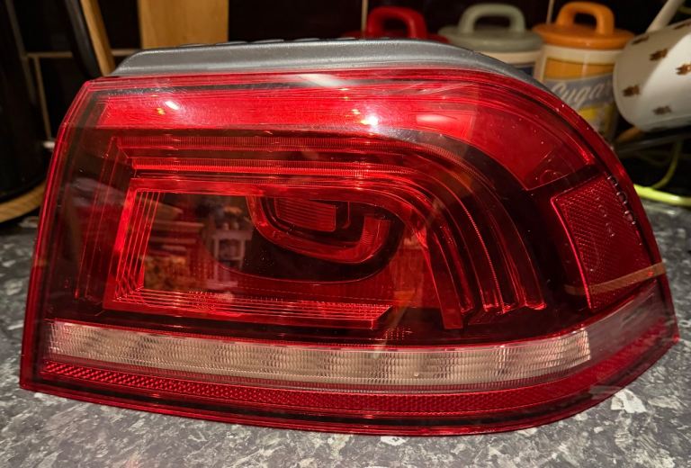 VOLKSWAGEN EOS Tail Light Rear Lamp O/S 2011-2015 2 Door Convertible 1Q0945096AA