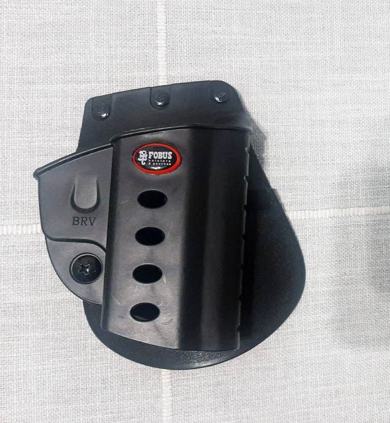 GUN PISTOL HOLSTER ONLY, PROP GUN NOT INCLUDED.