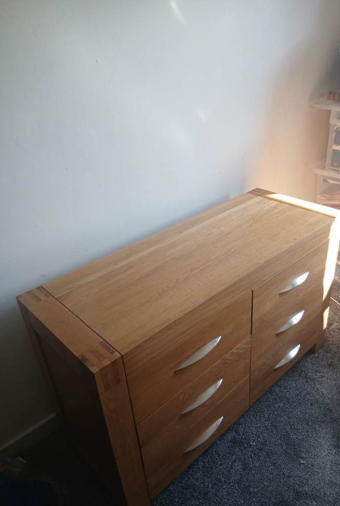 Chest of drawers set (large and small, £30 + £10, price negotiable) - can also be sold seperately. 