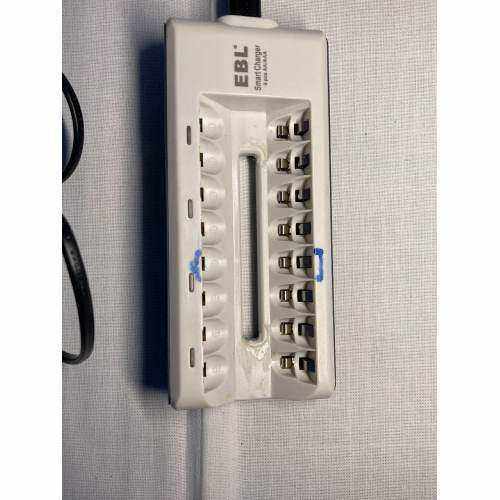 Reliable EBL 8-Bay Smart Battery Charger for AA & AAA