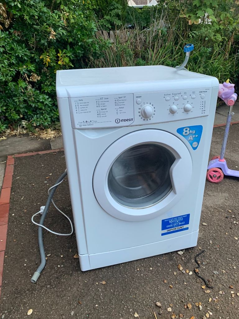 Indesit washing machine, 8kg, fully working, Can deliver