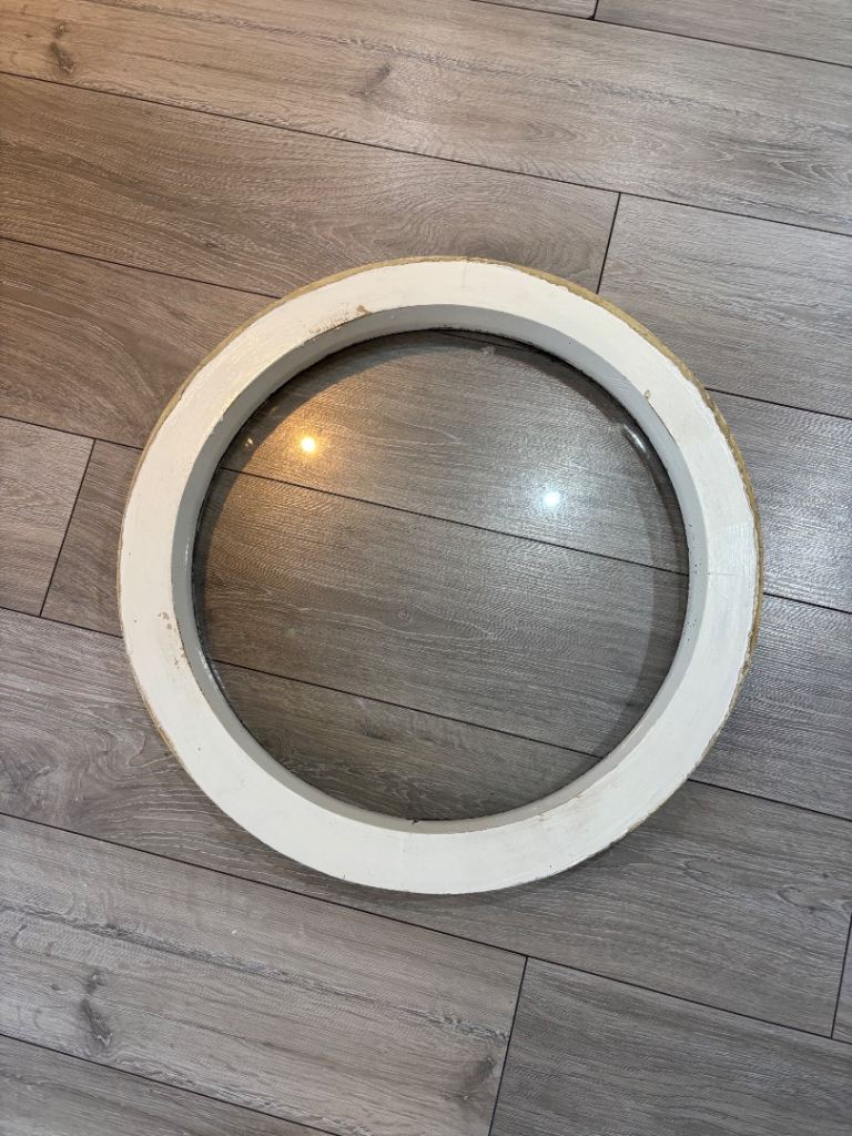 Wooden Timber Round window 