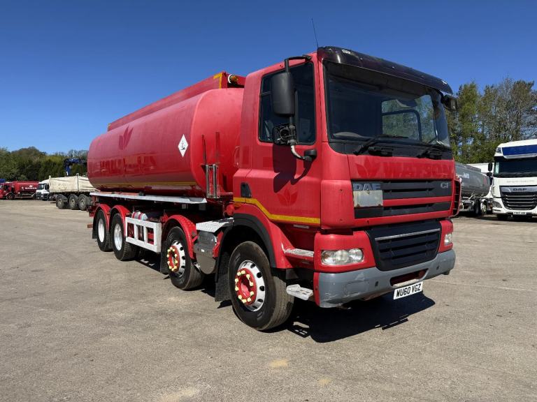 2010 DAF CF 85 410 8X4 FUEL TANKER 