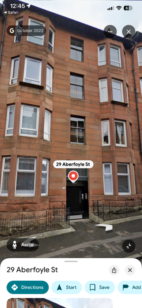 One Bedroom Flat Dennistoun Glasgow 