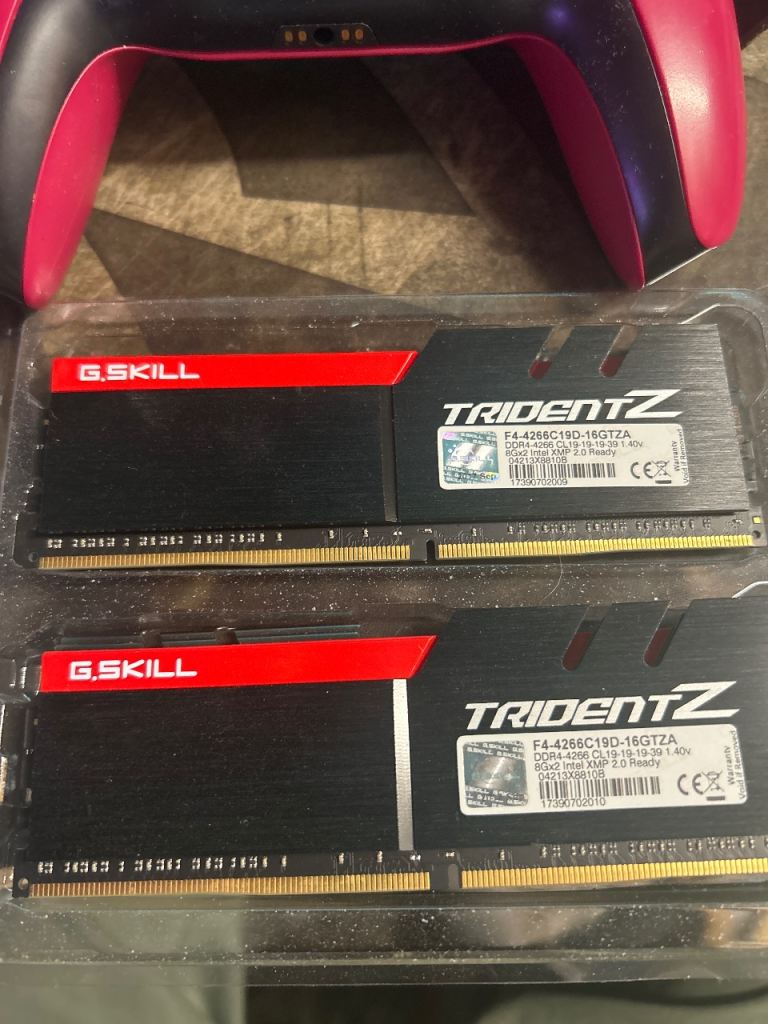 G.SKILL Trident Z 16GB (2x8GB) DDR4 4266MHz RAM – High Performance Gaming Memory