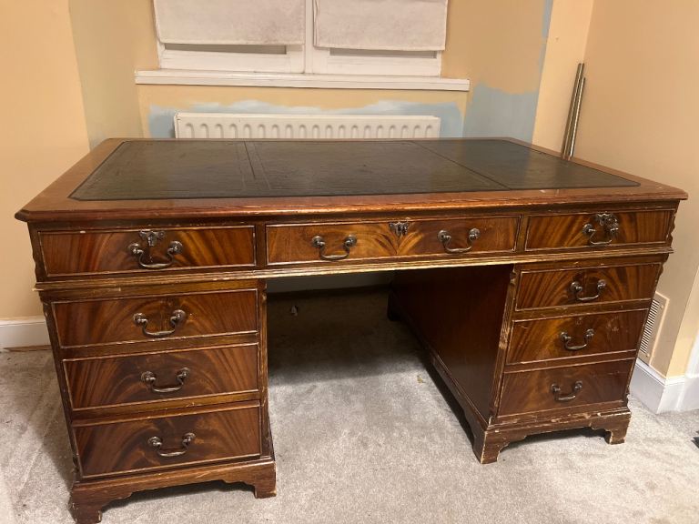 Antique Captains Desk 