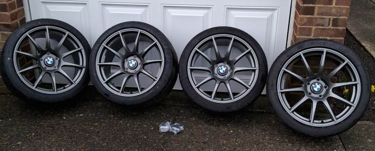 Apex SM-10 19" Alloy wheels & AR1 Tyres Fits BMW M2, M3 & M4 Pristine