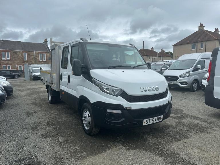 2015 Iveco Daily 2.3 Crew Cab Chassis 3750 WB TRW L1H1 SWB D/C TIPPER  CHASSIS CAB Diesel Manual