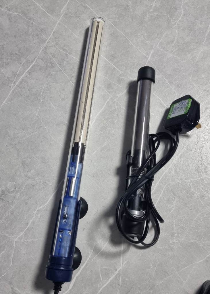 Brand new unused Aquarium heaters x 2