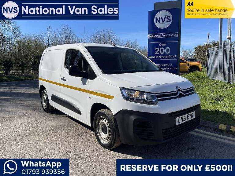 2021 Citroen Berlingo 1.5 BlueHDi 650 X M SWB Euro 6 (s/s) 5dr PANEL VAN Diesel Manual