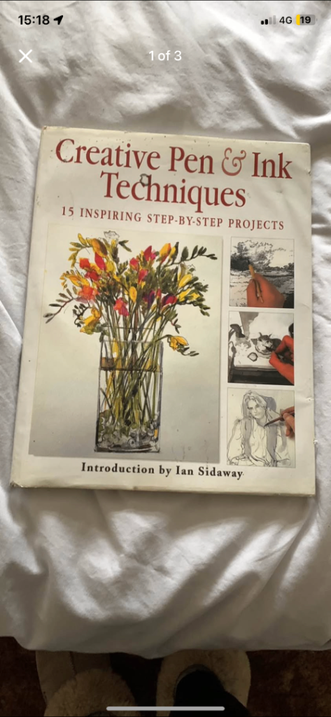 Creative pen and ink techniques book