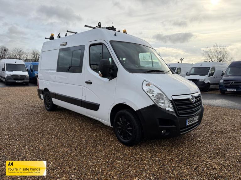 2018 Vauxhall Movano 2.3 CDTi 3500 Panel Van 5dr Diesel Manual FWD L2 H2 Euro 6 (130 ps) Panel Va...