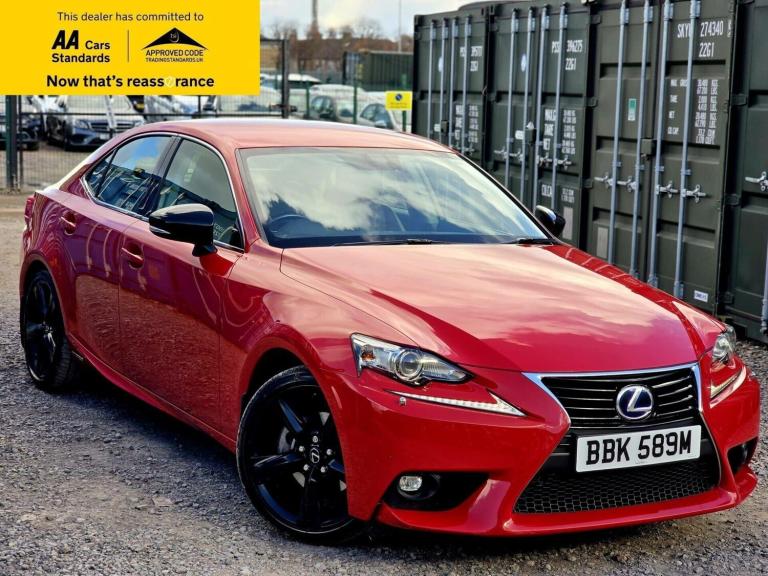 2017 Lexus IS 2.5 300h Sport Saloon 4dr Petrol Hybrid E-CVT Euro 6 (s/s) (223 ps) Saloon Hybrid A...