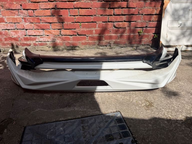 Chr after market bumper and Mats 