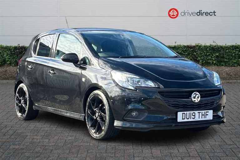 2019 Vauxhall Corsa 1.4 SRi Vx-line Nav Black 5dr HATCHBACK PETROL Manual