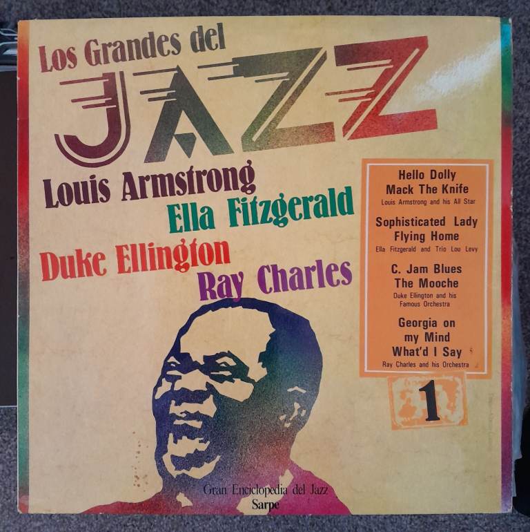 Los Grandes Del Jazz x 98 Vinyl Albums