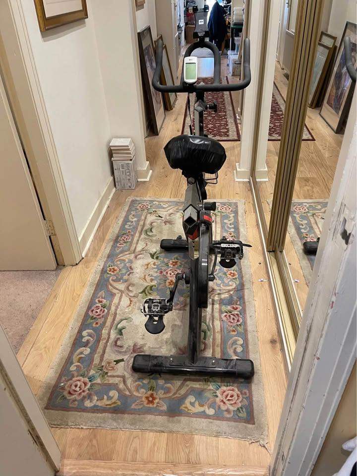 Exercise Bike Spin Cycle by BH FITNESS SB2.6 INDOOR Black