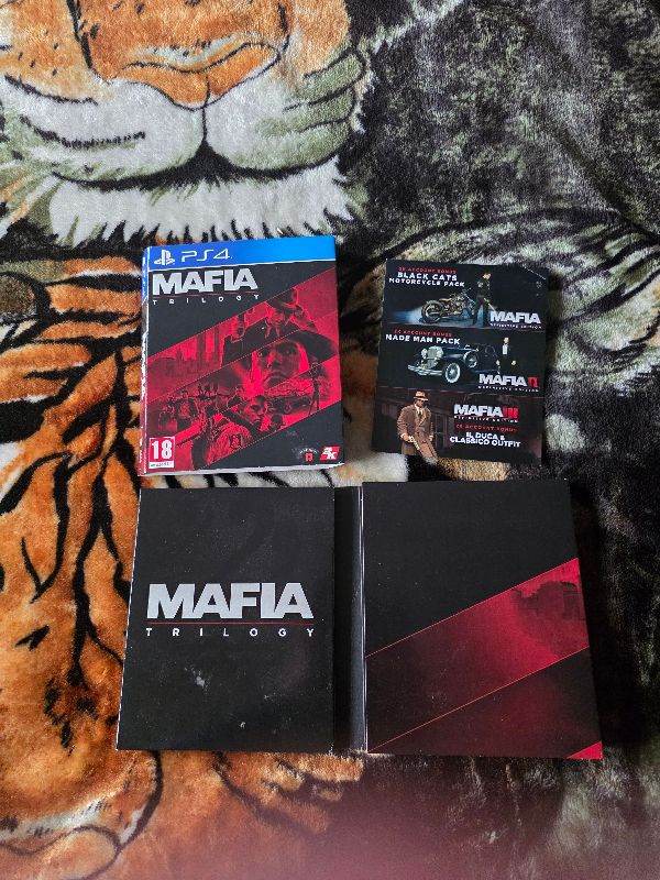 MAFIA TRILOGY (3 games)/ PS4 GAME/ MINT CONDITION LIKE NEW