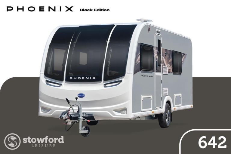 Bailey Phoenix Black Edition 642 2026 NEW Touring Caravan