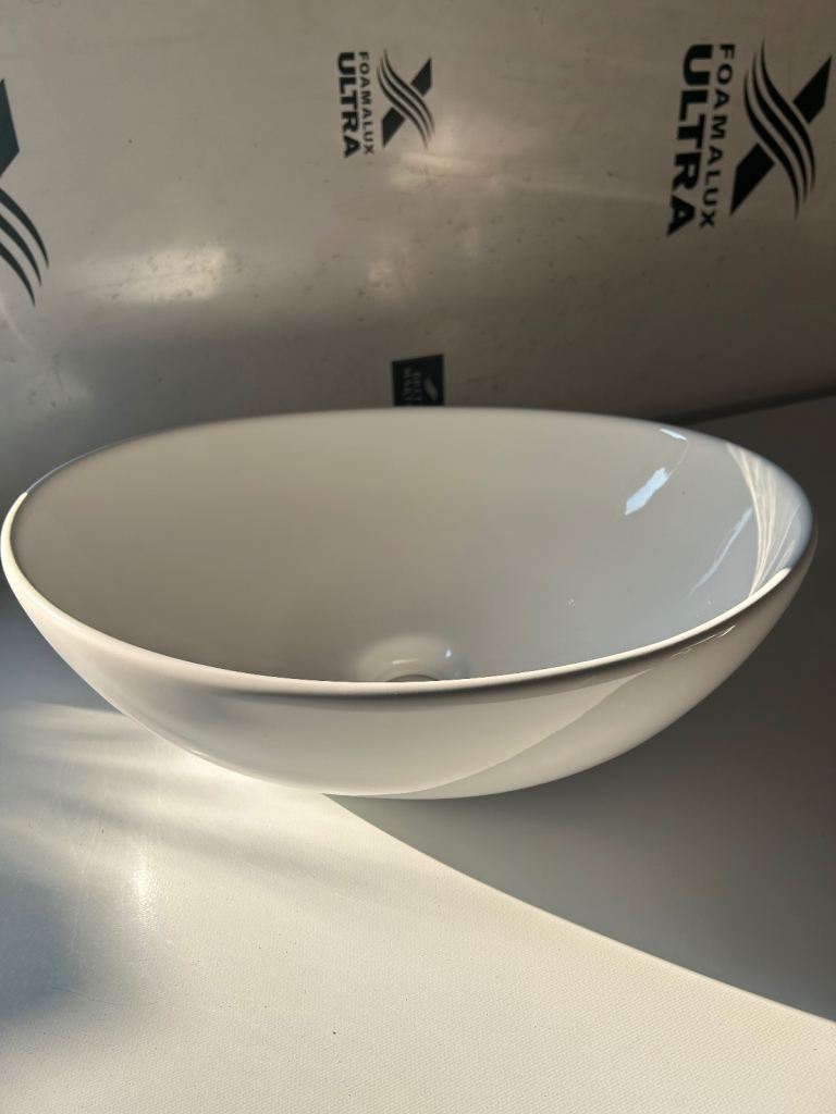 Small ensuite sink bowl for on top of  worktop 