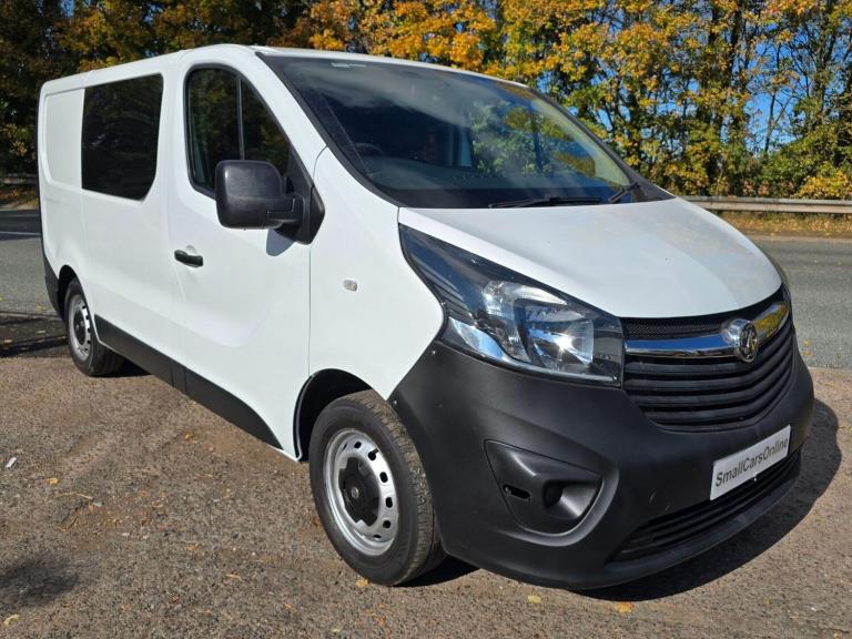 2016 Vauxhall Vivaro 2900 1.6CDTI BiTurbo 120PS ecoFLEX H1 Van PANEL VAN DIESEL Manual
