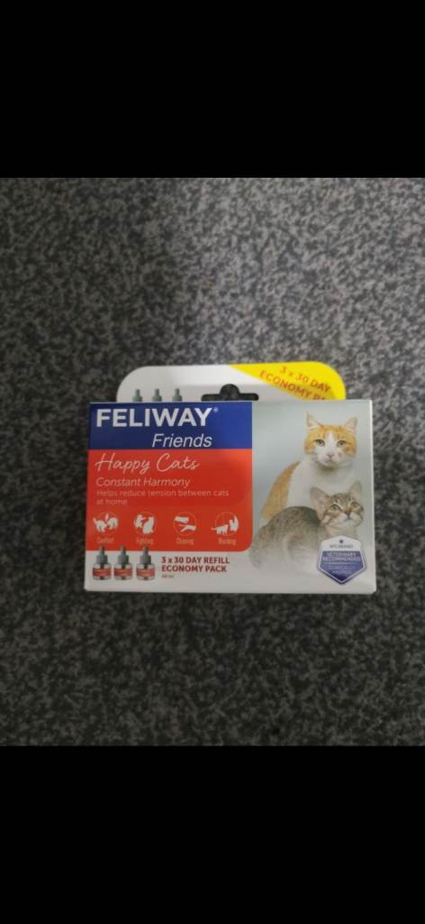 Feliway Friends Diffuser Refill – Cat Calming (Unopened)