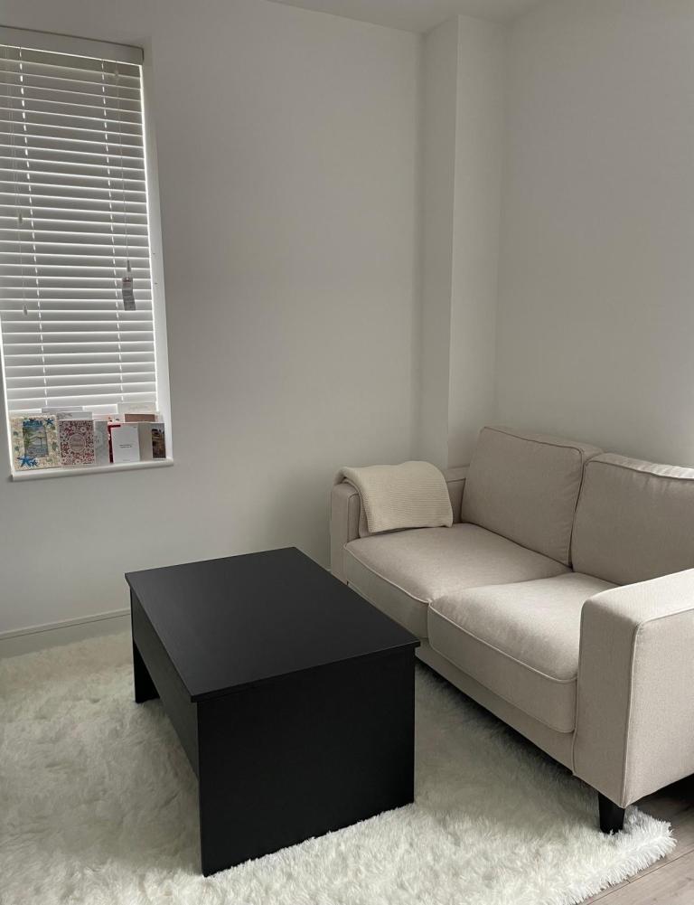 AVAILABLE - Dusk Soho 2 Seater Beige Sofa - FREE - COLLECTION ENFIELD EN1 