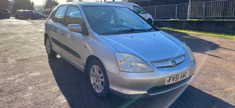 Honda, CIVIC, Hatchback, 2002, Manual, 1590 (cc), 5 doors