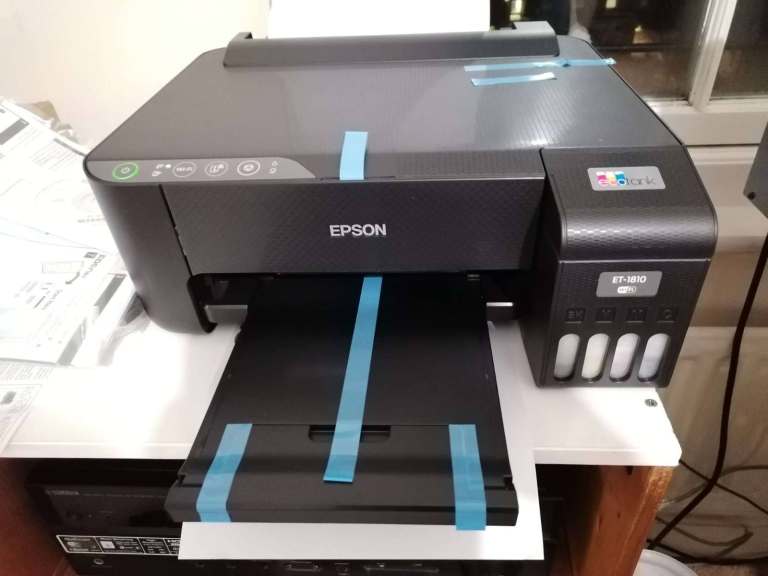 New Sublimation Printer with EcoTank with ink - Colour Profiled and print quality Checked