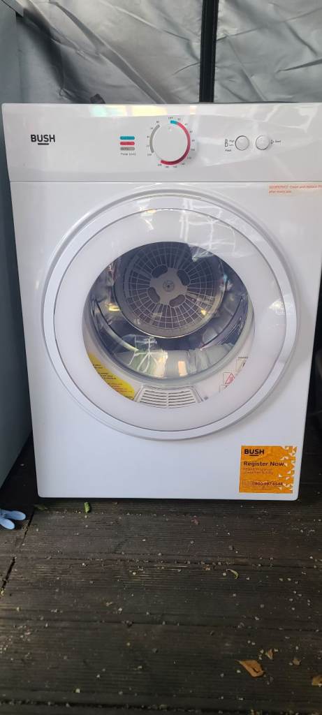 Bush TD3CNBW Compact 3kg Vented Tumble Dryer