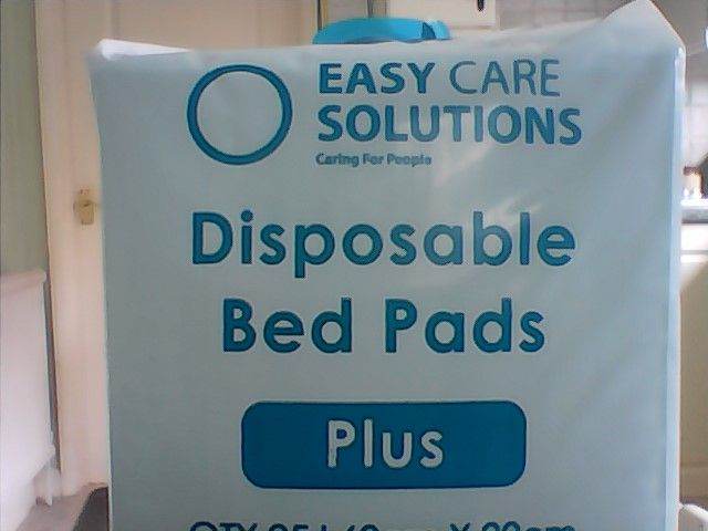 Easy Care Disposable bed pads Plus 3 packs/25 60/90cm