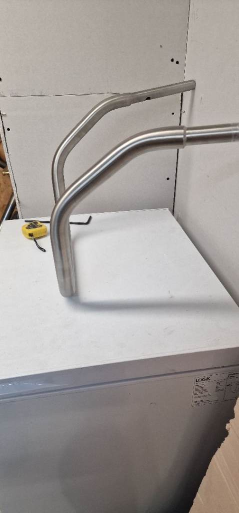 Zombie performance 6 bend bars 1 1/4 inch stainless steel 