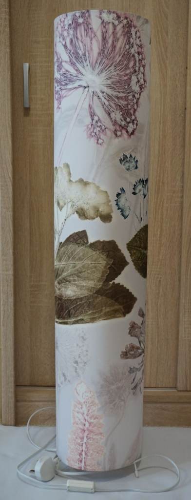 Tall Floral Floor Lamp – Multicoloured, Good Condition, Beautiful Interior Mood Lighting RRP £120